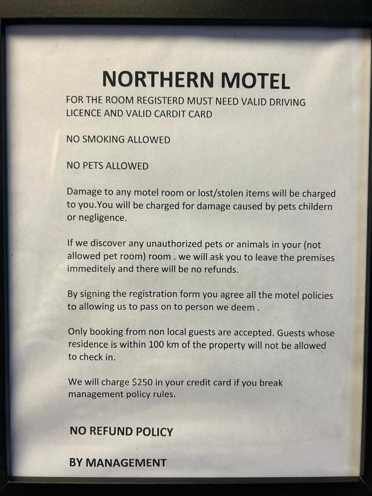 Northern Motel Sault-Sainte-Marie Extérieur photo